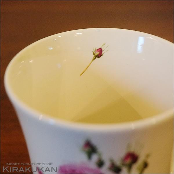 生活雑貨 ルドゥーテ バラ柄のマグカップ D 薔薇 食器 陶器製 輸入雑貨