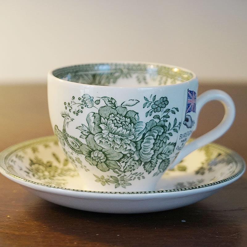 希少☆　バーレイ キャリコ＆アジアティックフェザンツ　エスプレッソソーサー　各1 希少☆ バーレイ キャリコ＆アジアティックフェザンツ エスプレッソ