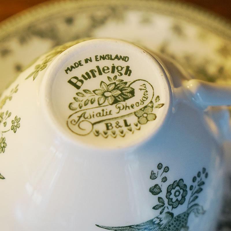 BURLEIGH（バーレイ） グリーン アジアティック フェザンツ バーレイ社