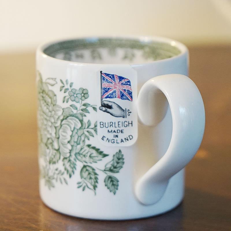 グリーン アジアティック フェザンツ バーレイ社 マグカップ イギリス