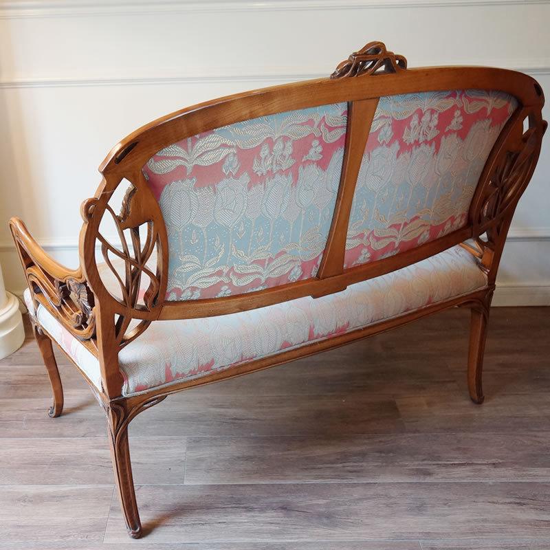 ヴィンテージ イタリア製 Medea メデア社 サロン 2人掛けソファ