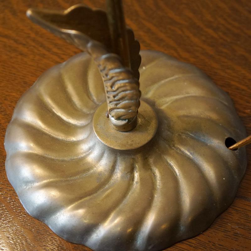 ヴィンテージ アメリカ製 テーブルランプ 1灯 オパールセント シェード