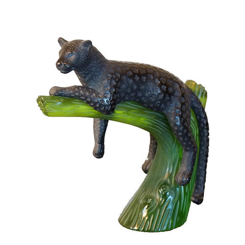 国産原料100% レア Daum France blue cat 猫 ネコ - 置物