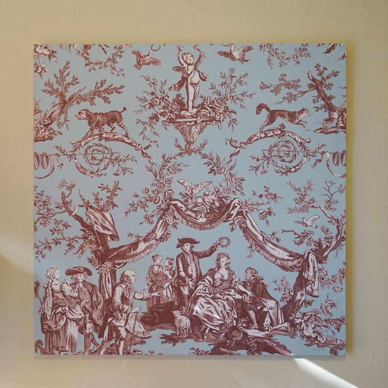 アートパネル アートフレーム 壁掛け フランス製 トワルドジュイ