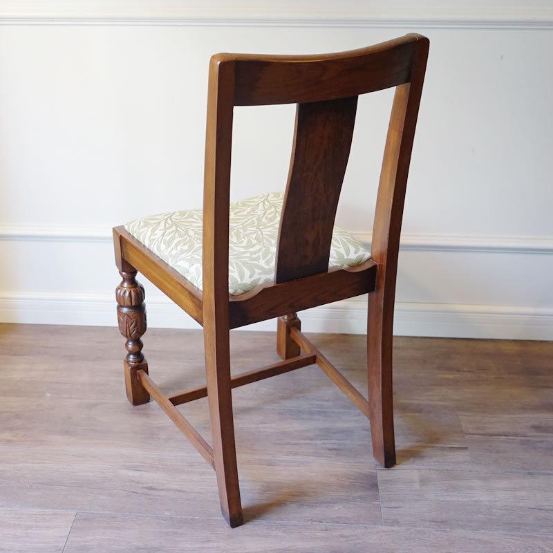 アンティーク家具 リプロダクト ダイニングチェア 4脚セット 椅子