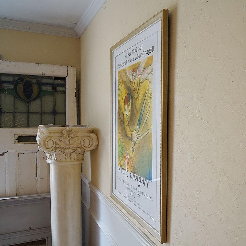 ヴィンテージ マルク シャガール画「審判の天使」1974年 リトグラフ