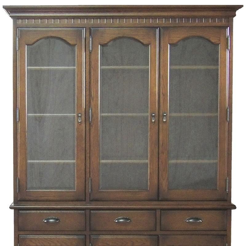 北海道家具 えぞ民芸 カップボード 120 食器棚 グレース トリア GRACE