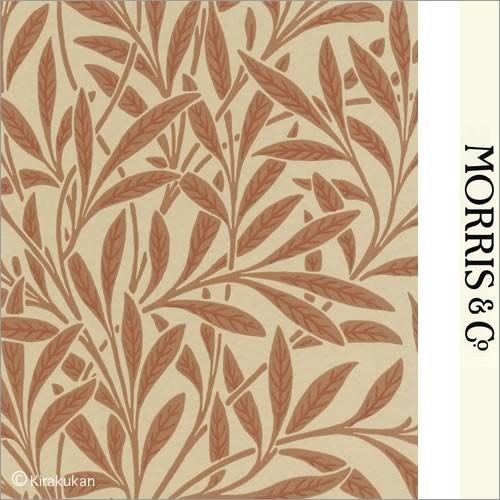 ウィリアムモリス 壁紙 ウイロー Willow m-w-210381 (10m/1巻) 輸入壁紙 ウォールペーパー イギリス製