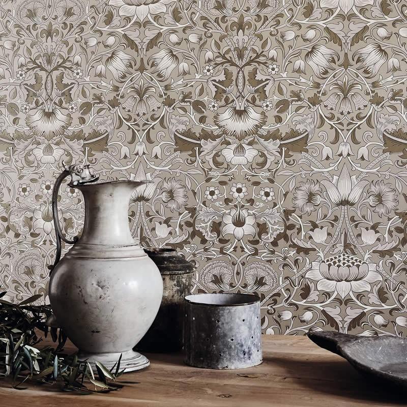 ウィリアムモリス♣︎Pure Poppy♣︎ハンドメイドバッグ ウィリアム