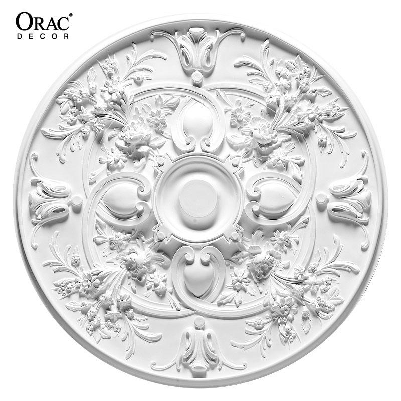 ORAC DECOR インテリア装飾 メダリオン R24 サイズ 79cm丸 送料無料 天井装飾 内装用 インテリア雑貨 おしゃれ | 