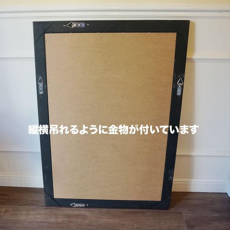 ミラー 壁掛けミラーおしゃれ シンプルモダン 面取り Lサイズ おしゃれ