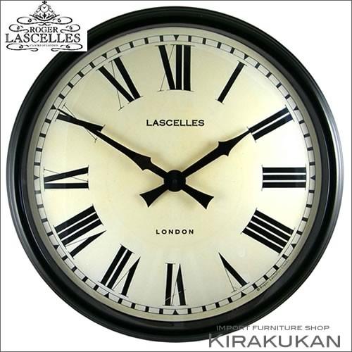 ロジャーラッセル時計 壁掛け時計 lm-lasc-black 送料無料