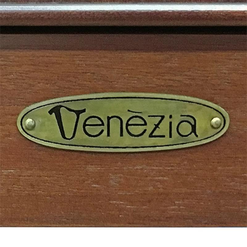 ベネチア Venezia キュリオケース62 マホガニー 猫脚 開梱設置有り 