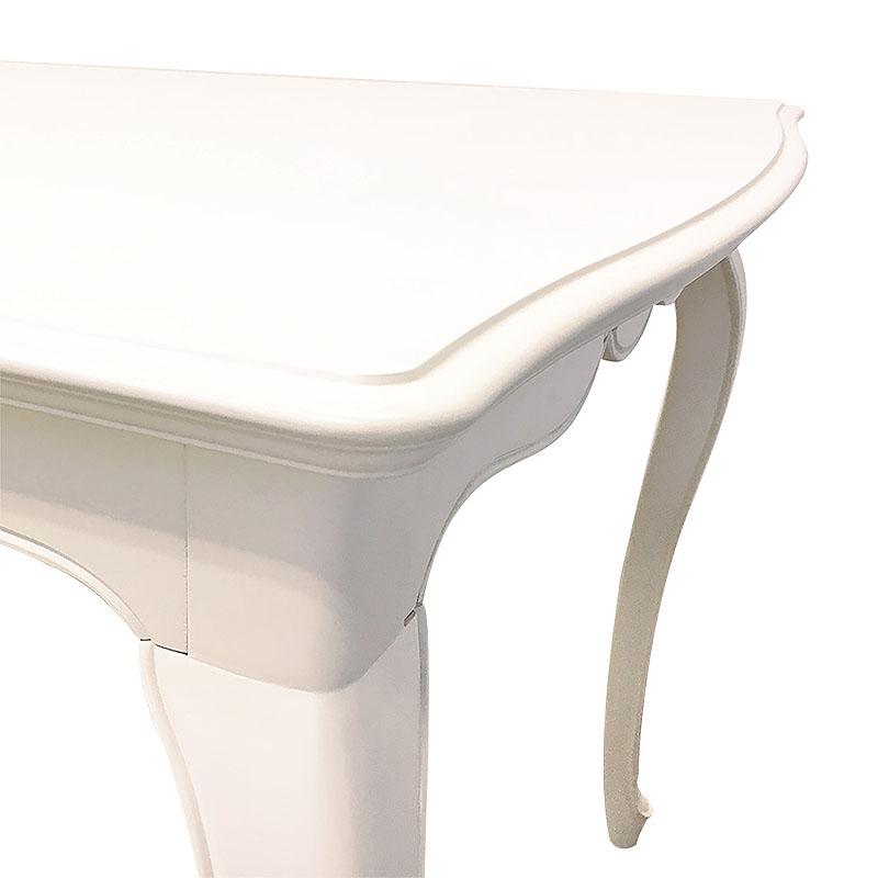 フルール Fleur-WH ダイニング5点セット DT140 チェアD 4脚 ホワイト 送料無料 開梱設置込みの画像