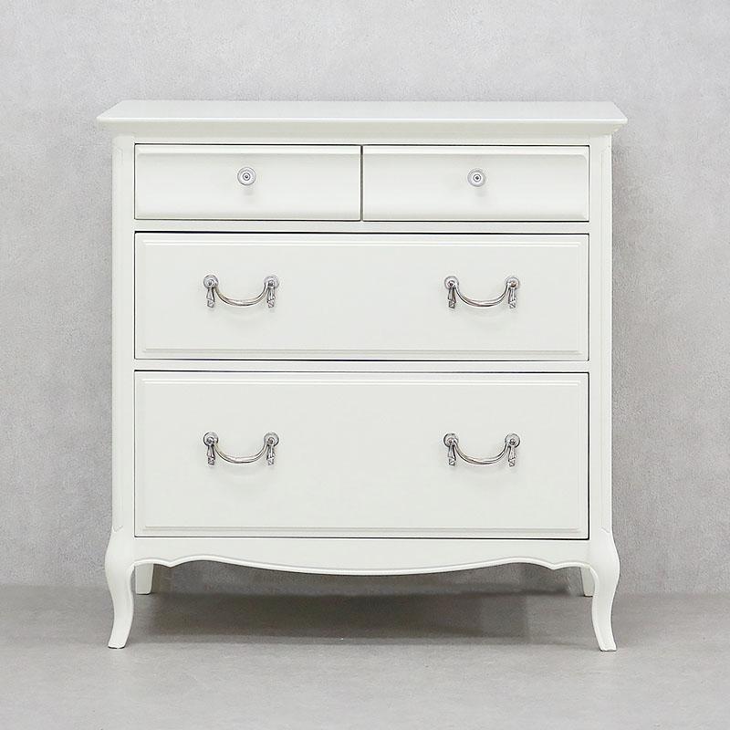 Milana-W ミラーナW チェスト70-3 送料無料 開梱設置込み : 輸入家具 