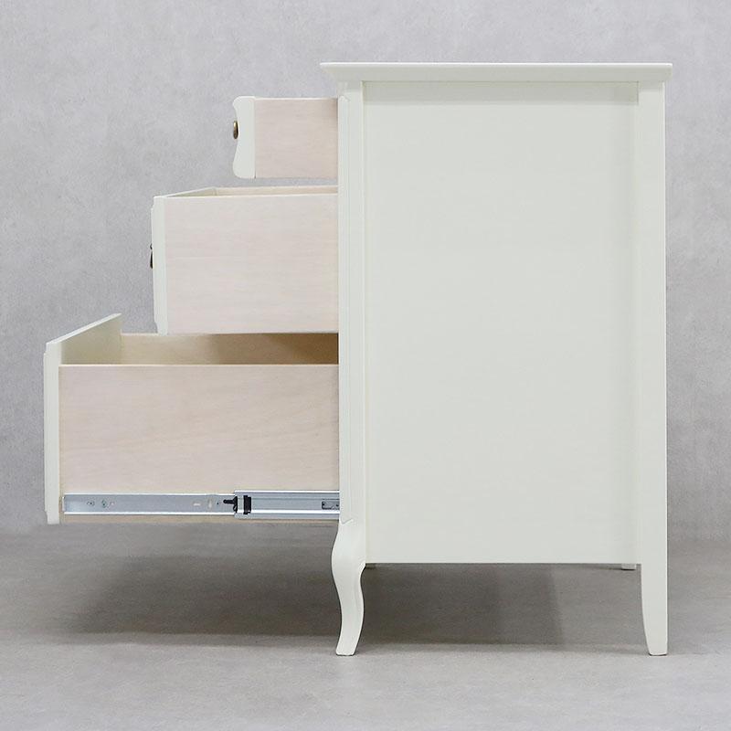 Milana-W ミラーナW チェスト70-3 送料無料 開梱設置込み : 輸入家具 
