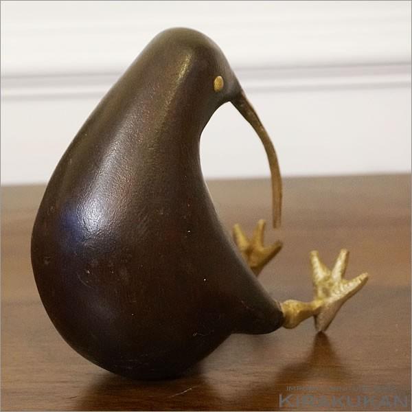 キウイ 鳥 木製 置物 可愛い おしゃれ 雑貨 鳥の置物 輸入雑貨 : 輸入