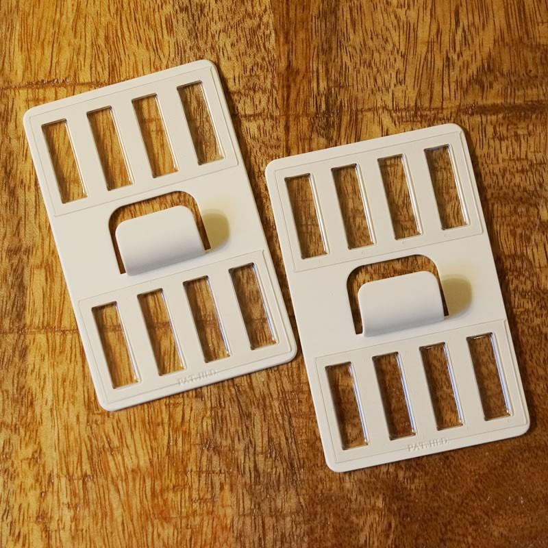 壁美人 フック ホワイト 白 静止荷重12Kg 2個入り メール便使用