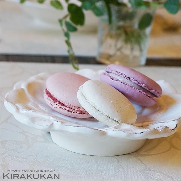 ヴィルジニアカーサ ROMANTICA ローズ ミニディッシュ ホワイト 15cm