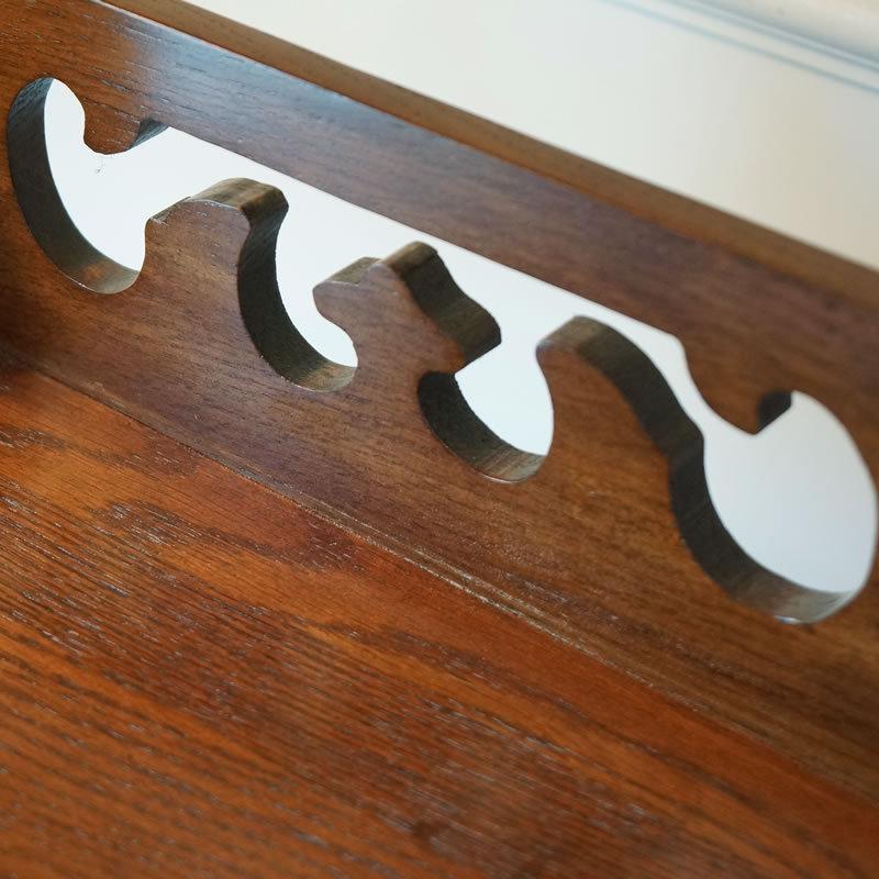 アンティーク家具 リプロダクト 4段 ブックシェルフ オープンシェルフ