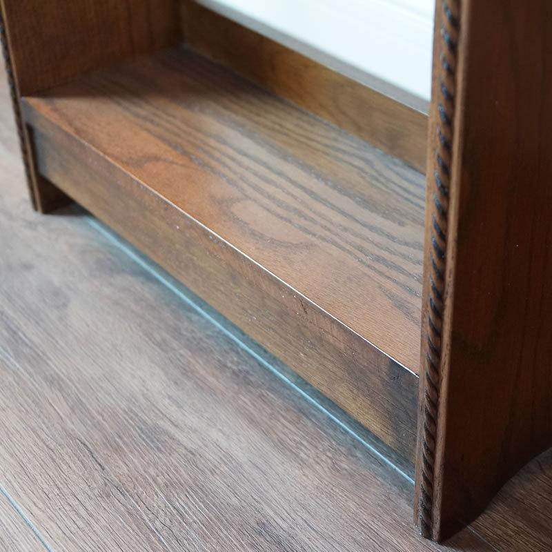 アンティーク家具 リプロダクト 4段 ブックシェルフ オープンシェルフ