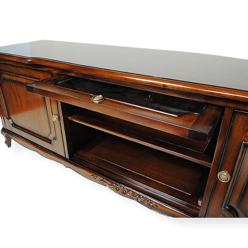 マホガニー家具 テレビボード180 TV台 Malina Cassili マリナカッシー