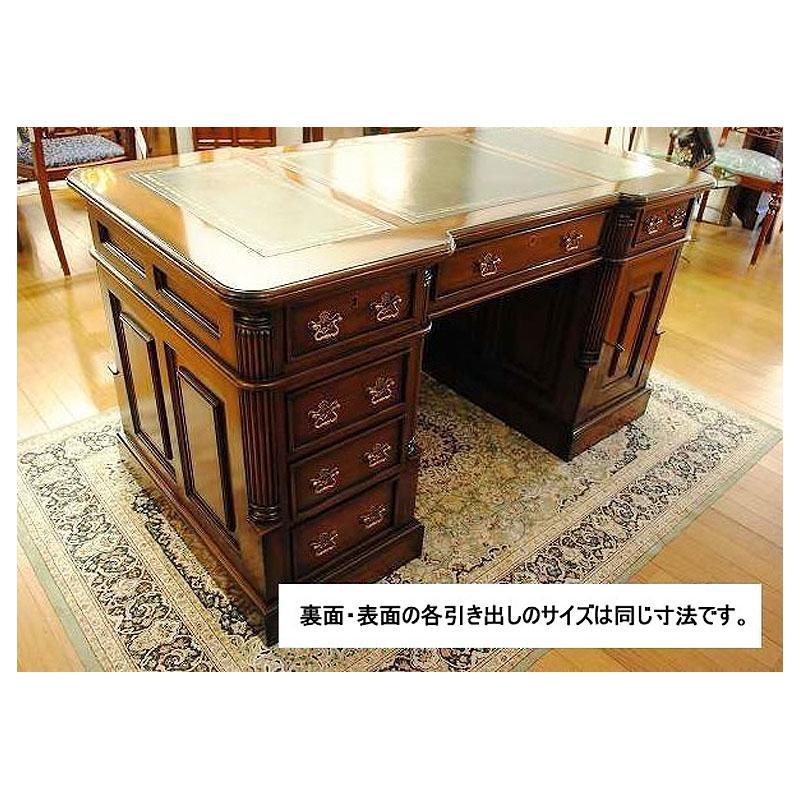 Malina Cassili マリナカッシーリ プレジデントデスク マホガニー