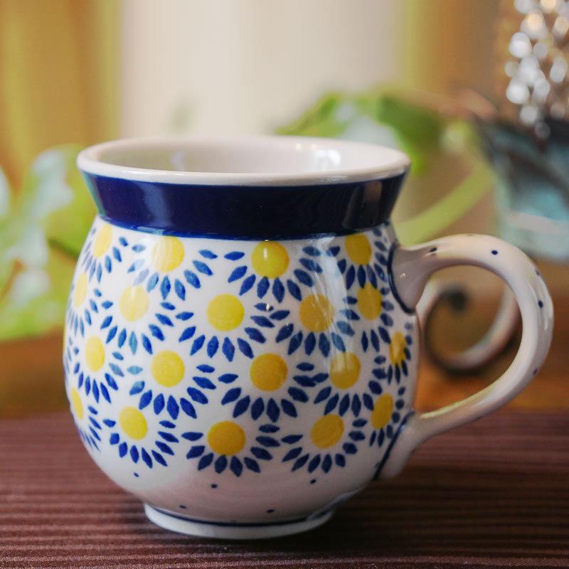 セラミカ デイジー リップマグ 0.35L ポーランド食器 ツェラミカ