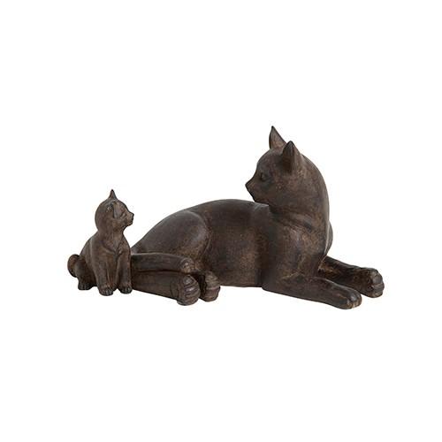 親子(ねこ) [11034] W170×H90×D85 ○ メーカー直送 東洋石創 ThE GROBAL MARKET(グローバルマーケット) メーカー直送 | 