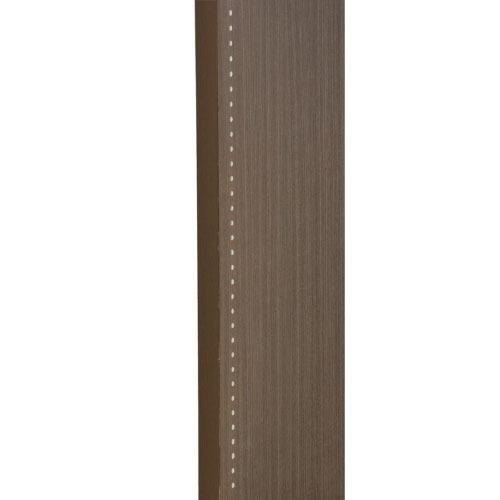 収納棚 強化棚シェルフ60-180 ブラウン [4954877402275] W59×D29×H180cm 辞書・コミック本収納 A4ファイル収納可能 組立式 クロシオ メーカー直送の画像