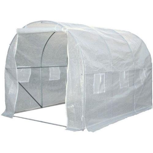 小型家庭用ハウス 2坪タイプ 完全防水仕様ではありません [626993] 小型機械・自転車・バイクの簡易ガレージに シンセイ  メーカー直送 | 