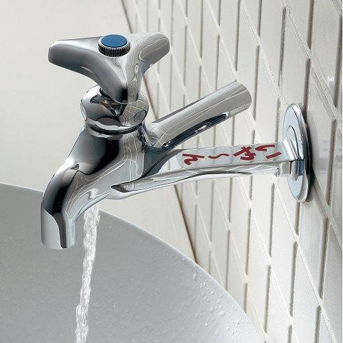 水栓金具 いや〜ん DaReya [711-021-13] アイキャッチ水栓 おもしろ