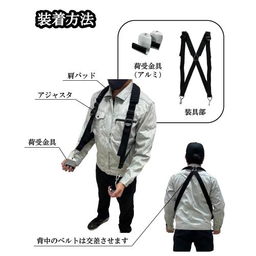 アシストツール TASK Grip DAYDO [774577] 重量物の保持・運搬における握力の負荷分散 簡単装着 メーカー直送 |  | 01