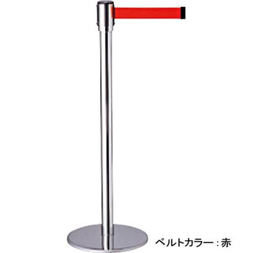 テンサバリアー 屋内用 ベルト色：グレー [890-P-B5] φ50×H960mm サンポール 受注生産品 キャンセル不可 納期約1ヶ月 法人限定 メーカー直送 | 