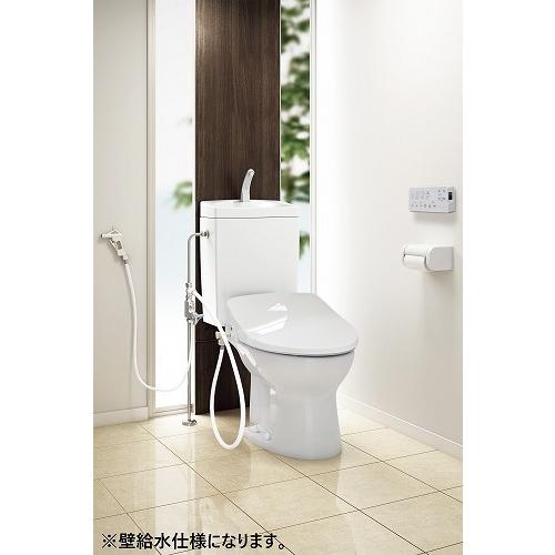 トイレセット 納期約1ヶ月】 簡易水洗トイレ サンクリーン(手洗付+壁給水+便座セット