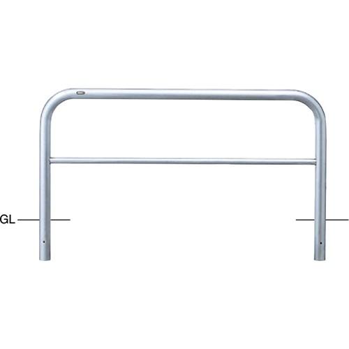 爆買 アーチ 車止め φ60.5(t3.0)×W1500×H650mm カラー:ステンレス [AH-7U15-650] サンポール 受注生産品 キャンセル不可 納期約1ヶ月 メーカー直送