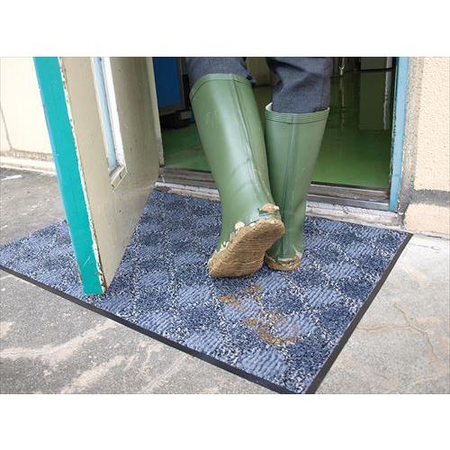 マット スクレイプマットH  グレー 60 × 90 cm [AK00007] クリーンテックス メーカー直送 |  | 01