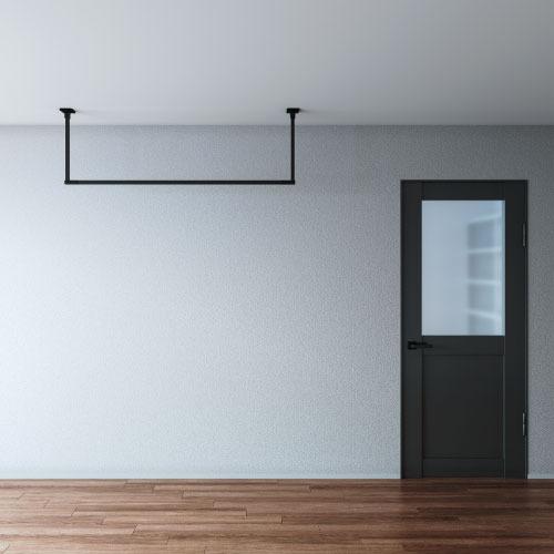 爆買 室内物干し ホスクリーン BAR型 天井付け固定式 川口技研