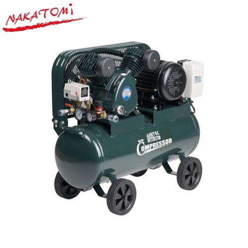 エアーコンプレッサー 2シリンダータイプ ナカトミ [BCP-392] 電源コード付 三相200V タンク容量39.5L エアー工具 法人様限定 メーカー直送 | 