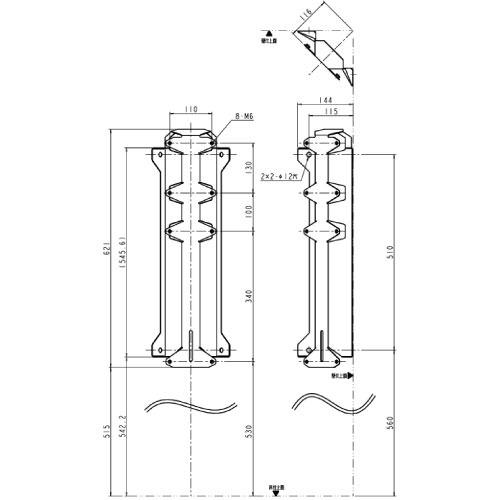 ベビー専用チェア Combi コーナー金具W31 コンビウィズ トイレ設備 [BC-W31] BK-W62コーナー取付用     法人様限定 メーカー直送 |  | 02