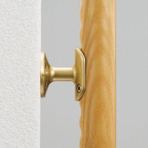 室内用手すり BAUHAUS セレクト 35ブラケット縦型 マツ六 [BD-07B] ブラウン 横使い不可4トン配送 車上渡し 法人様事務所入限定 メーカー直送 |  | 02