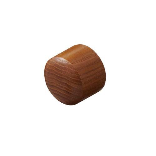 室内用手すり BAUHAUS 35木製エンドキャップ マツ六 [BD-19MB] Mブラウン 固定には別途接着剤が必要4トン配送 車上渡し 法人様事務所入限定 メーカー直送 | 