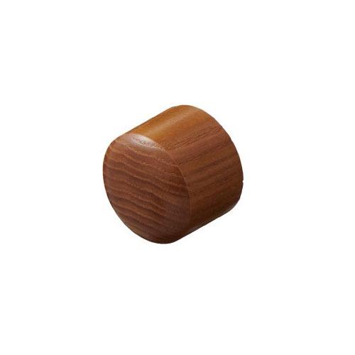 室内用手すり BAUHAUS 32木製エンドキャップ マツ六 [BE-19MB] Mブラウン 固定には別途接着剤が必要4トン配送 車上渡し 法人様事務所入限定 メーカー直送 | 