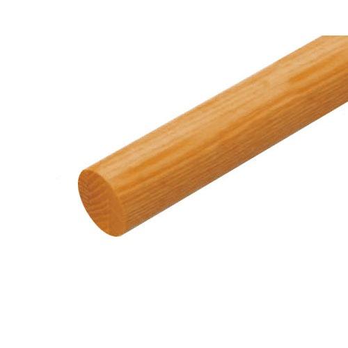 室内用手すり BAUHAUS 32アッシュ丸棒 2m マツ六 [BE-232] φ32×2000mm Mオーク 介護リフォームの定番 4トン配送 車上渡し 法人様事務所入限定 メーカー直送 | 