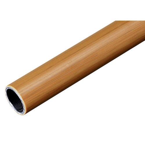 室内用手すり BAUHAUS 35襖用脱着手すり棒 2m マツ六 [BF-10MB] Mブラウン φ35×2000mm 4トン配送 車上渡し 法人様事務所入限定 メーカー直送 | 