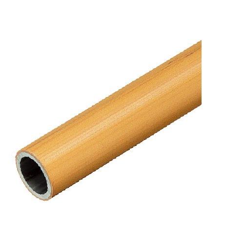 室内用手すり BAUHAUS 32襖用脱着手すり棒 2m マツ六 [BF-31C] 木目クリア φ32×2000mm 4トン配送 車上渡し 法人様事務所入限定 メーカー直送 | 