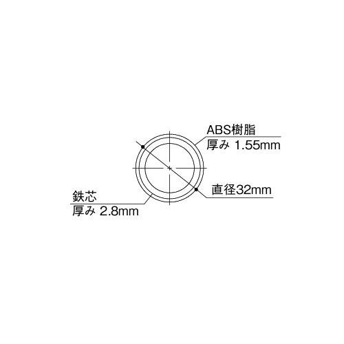 室内用手すり BAUHAUS 32襖用脱着手すり棒 2m マツ六 [BF-31MB] 木目Mブラウン φ32×2000mm 4トン配送 車上渡し 法人様事務所入限定 メーカー直送 |  | 01