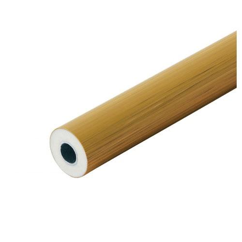 屋外用手すり BAUHAUS フリーRレール 手すり棒 2m マツ六 [BJ-02WN] Φ34×2000mm 4トン配送 車上渡し 法人様事務所入限定 メーカー直送 | 