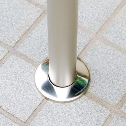 屋外用手すり BAUHAUS フリーRレール 埋め込み式支柱用化粧カバー マツ六 [BJ-08] 2B仕上 4トン配送 車上渡し 法人様事務所入限定 メーカー直送 |  | 01