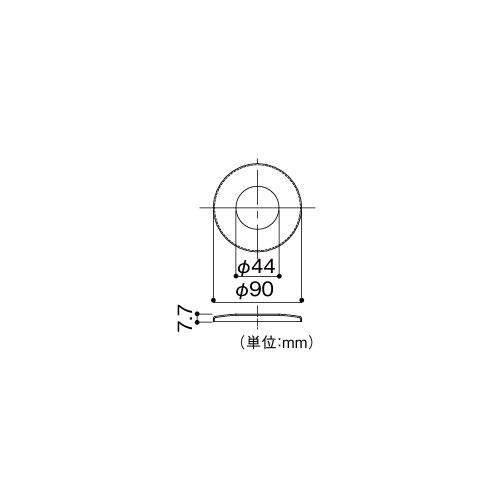 屋外用手すり BAUHAUS フリーRレール 埋め込み式支柱用化粧カバー マツ六 [BJ-08] 2B仕上 4トン配送 車上渡し 法人様事務所入限定 メーカー直送 |  | 02